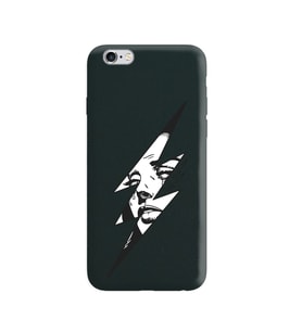 Iphone 6 Flash Tasarımlı Siyah Lansman Telefon Kılıfı