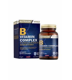 Nutraxin B Vitamin Complex 60 Tablet