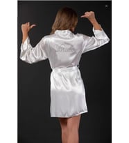 Perin Bride  Kuaför Gelin  Sabahlığı (Ekru)