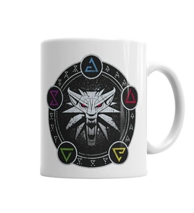 Sibolos The Witcher Kupa Bardak Porselen