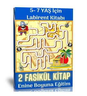 5-7 Yaş İçin Labirent Kitap Seti (2 Fasikül Kitap)