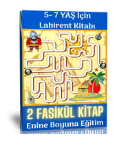 5-7 Yaş İçin Labirent Kitap Seti (2 Fasikül Kitap)