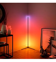 DEKORATİF Oda Aydınlatma Sistemi Tasarım Harikası FULL RGB - ANİMASYON - HEDİYELİK (Siyah)