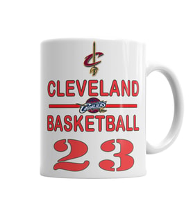 Cleveland Basketbol Kupa Bardak Porselen