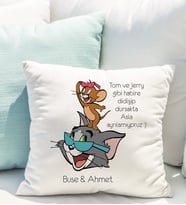 Kişiye Özel Tom&Jerry Yastığı