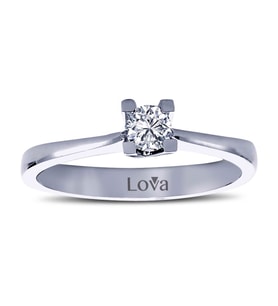 Lova 0,21 Karat Pırlanta Tektaş Yüzük - 1050012