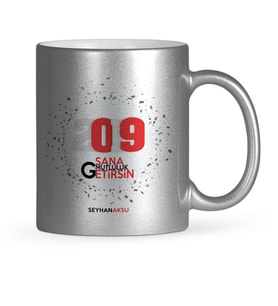 BK Gift Kişiye Özel 2020 Sana Mutluluk Getirsin Gümüş Yaldızlı Kupa Bardak