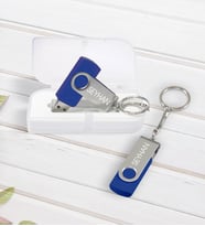 BK Gift Kişiye Özel İsimli F-95-32 Mavi USB Bellek 32GB