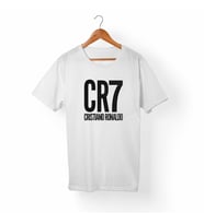 Cristian Ronaldo/ CR7 Çocuk Beyaz Tişört