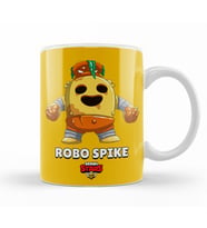 Brawl Stars Robo  Spıke Kupa Bardak Porselen