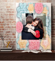 BK Gift Kişiye Özel Fotoğraflı Sanatsal Kanvas Tablo 2  (70x100cm.)