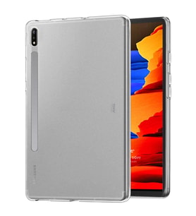 Microsonic Samsung Galaxy Tab S7 T870 Kılıf Transparent Soft Beyaz