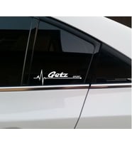 Hyundai Getz Yan Cam Sticker Oto Kapı Çıkartma 20cmx7cm