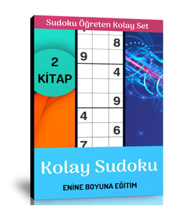 Sudoku Kolay Eğitim Kitap Seti