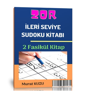 Sudoku İleri Seviye Bulmaca Fasikül Kitabı (2 Fasikül)
