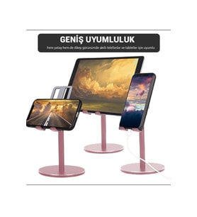 Mühlen GL083  Rose  Ayarlanabilir Ergonomik Telefon Tablet Standı