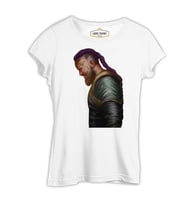 Vikings - Ragnar III Beyaz Kadın Tshirt