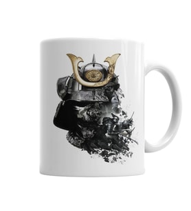 Samurais Kupa Bardak Porselen