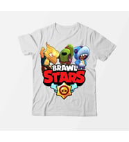 Brawl Stars Çocuk Beyaz Tişört