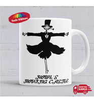 Howls Moving Castle Anime One Piece Naruto Kupa Bardak