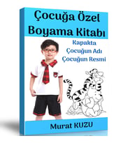 Çocuğa Özel Boyama Kitabı (Erkekler Çocukları İçin)