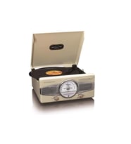 Lenco Classic Phono TT-27 CR Dahili Hoparlörlü Retro Pikap Plak Çalar (Bej)