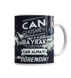 Ayyıldız Can Çekişmeyi Değil Bayrak Kupa Bardak