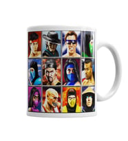 Mortal  Kombat Kupa Bardak Porselen