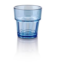 Plastport Kırılmaz Bardak - Mavi 250 ml - 50 Adet (Sedef)