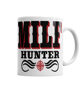 Milf Hunter Kupa Bardak Porselen