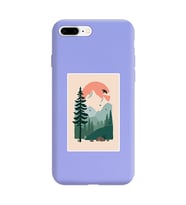Lila Lansman Telefon Kılıfı Iphone 7 Plus