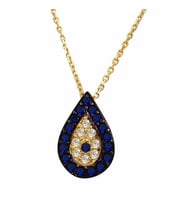Damla Kolye 2,59 Gram 14 Ayar Altın (Sarı)