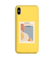 Sarı Lansman Telefon Kılıfı Iphone XS