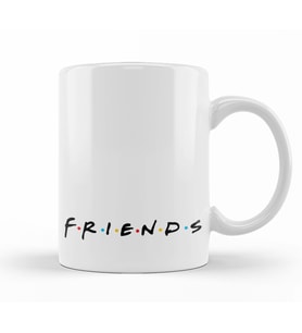 Friends Kupa Bardak Porselen (2)