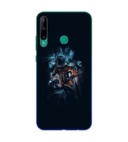 Uzay Boşluğu Tasarım Süper Şeffaf Silikon Telefon Kılıfı Huawei P40 Lite E