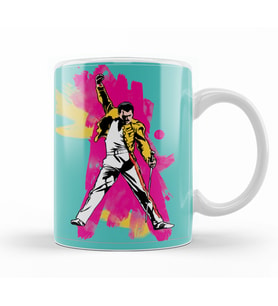 Queen Freddie   Mercury  Kupa Bardak Porselen