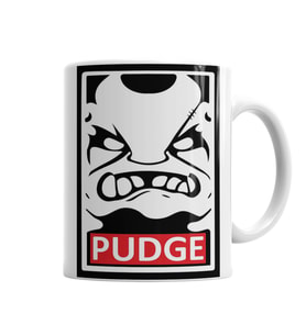 Dota 2 Pudge Kupa Bardak Porselen