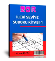 Sudoku İleri Seviye Bulmaca Kitabı-1