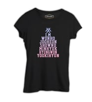 Monsta X - I.M Siyah Kadın Tshirt