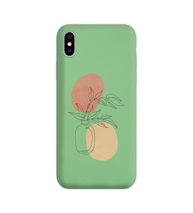 Yeşil Lansman Kılıf iPhone XS