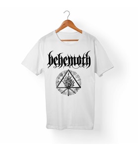 Behemoth Beyaz Tişört