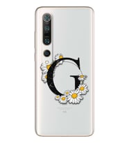 Papatya Harf Tasarım Süper Şeffaf Silikon Telefon Kılıfı Xiomai Mi10-pro G-Harfi