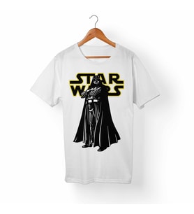 Star Wars Beyaz Tişört