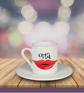 Orta Türk Kahvesi Fincanı 80913