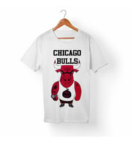 Chicago Bulls Çocuk Beyaz Tişört