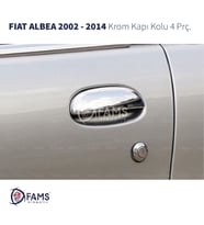 Fiat Albea Krom Kapı Kolu 4 Kapı 2002-2012 Paslanmaz Çelik