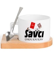 Savcı  FİNCAN Seti (Beyaz)