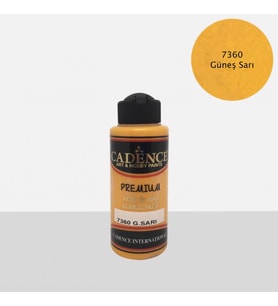 Premium 120ML(cc) 7360 Güneş Sarı
