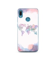 Gökkuşahı Harita Tasarım Süper Şeffaf Silikon Telefon Kılıfı Huawei Y6 (Prime) 2