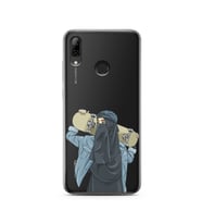 Kaykay Kız Tasarım Süper Şeffaf Silikon Telefon Kılıfı Huawei PSmart 2019